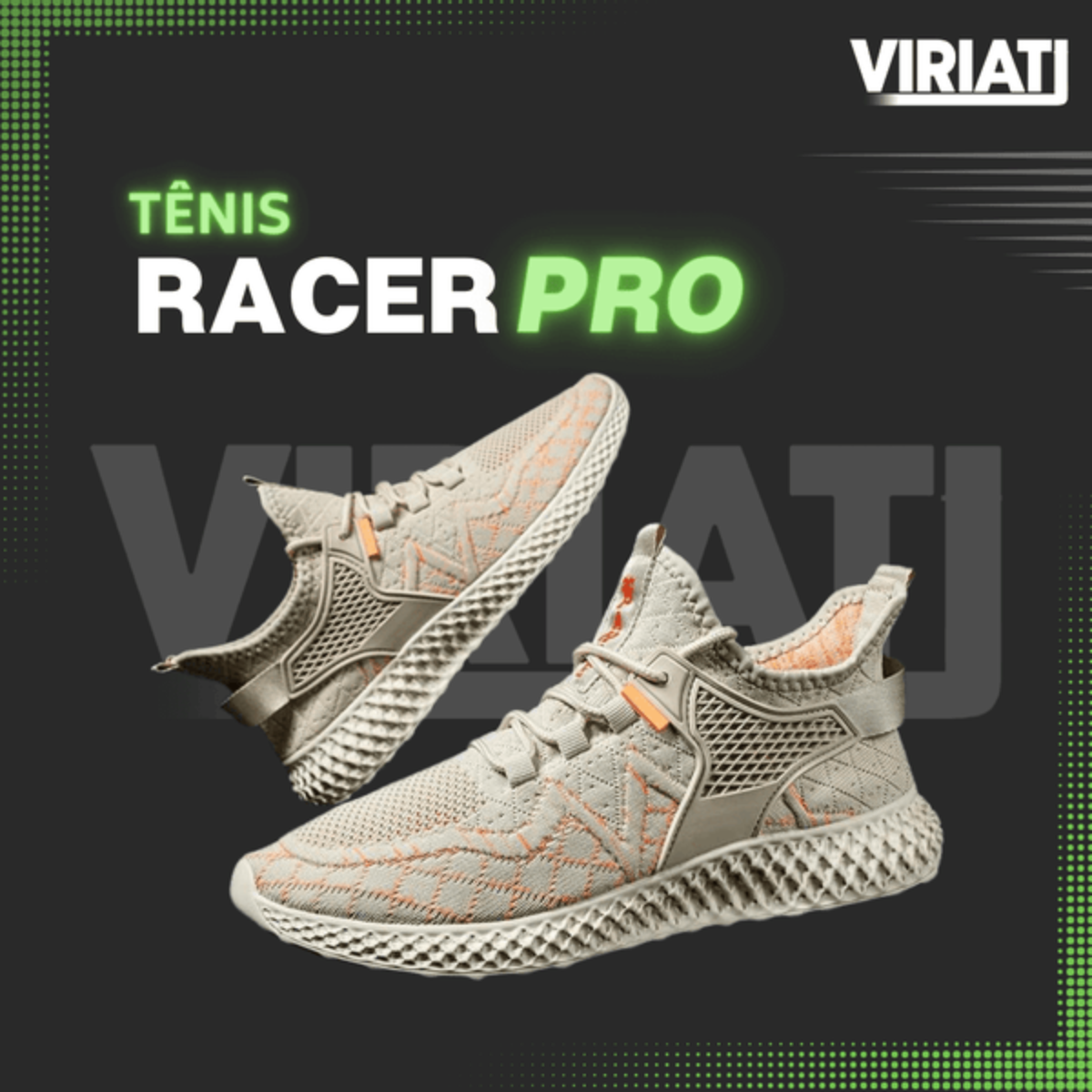 Tênis Masculinos Esportivo Racer Pro Viriati